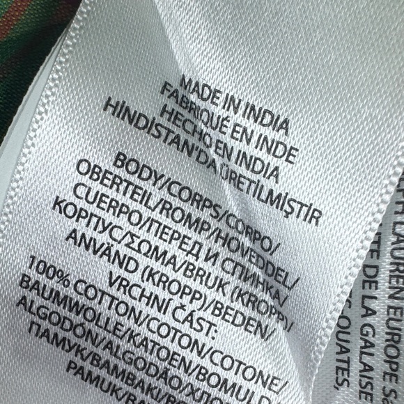 Polo by Ralph Lauren Multicolor Tropical Plaid Button-Down Shirt - Picture 4 of 5